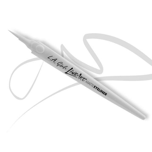 Load image into Gallery viewer, L.A. GIRL Line Art Matte Eyeliner - Pure White
