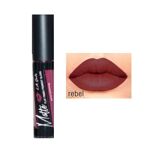 Load image into Gallery viewer, L.A. GIRL Matte Pigment Gloss - Rebel
