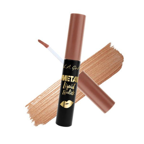Load image into Gallery viewer, L.A. GIRL Metal Liquid Lipstick - Champagne
