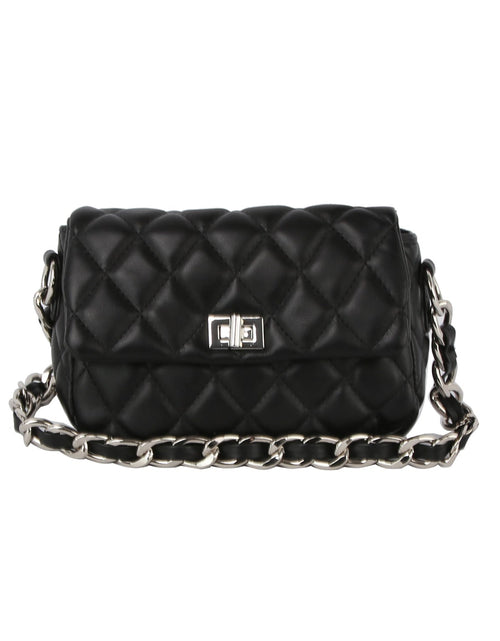 Load image into Gallery viewer, Small chain handle soft leather handbag by Handbag Factory
