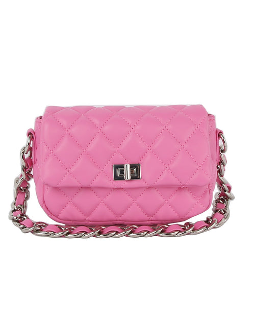 Load image into Gallery viewer, Small chain handle soft leather handbag by Handbag Factory

