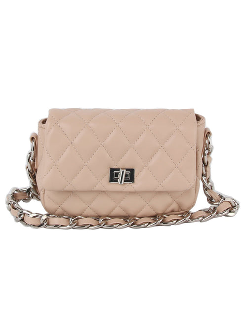 Load image into Gallery viewer, Small chain handle soft leather handbag by Handbag Factory
