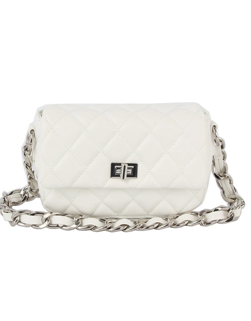 Load image into Gallery viewer, Small chain handle soft leather handbag by Handbag Factory
