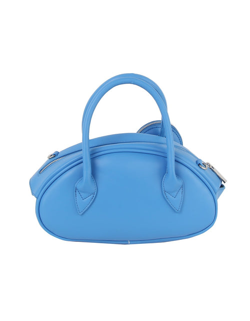 Load image into Gallery viewer, Argyle top handle oval petite handbag by Handbag Factory
