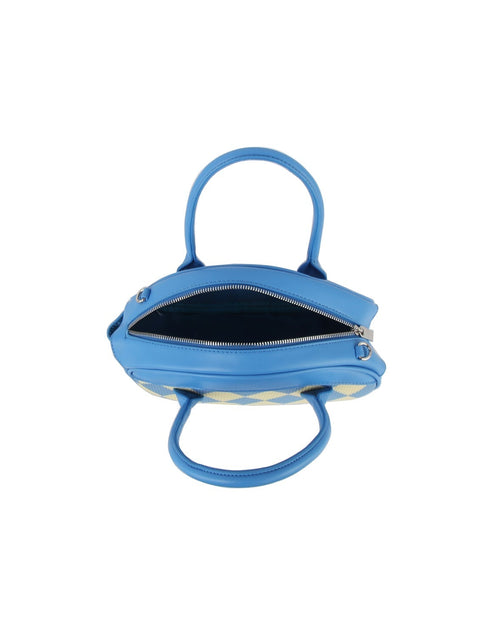 Load image into Gallery viewer, Argyle top handle oval petite handbag by Handbag Factory
