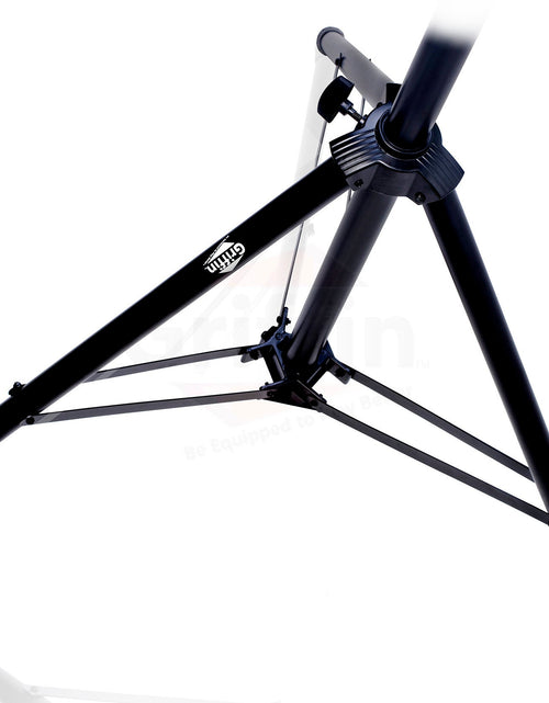 Load image into Gallery viewer, Light Trussing Stands by GRIFFIN - T Adapter DJ Booth Kit &amp; Truss System for Lighting Cans &amp; Speakers - Pro-Audio Stage Platform Hardware Mounting Kit by GeekStands.com
