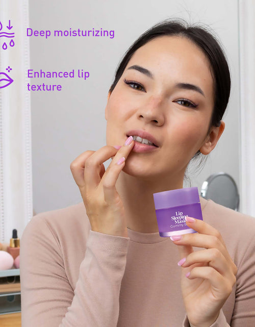 Load image into Gallery viewer, Lip Sleeping Mask Collection Bundle: Cherry Blossom &amp; Berries + Gummy Bear &amp; Fresh Mint by Pursonic
