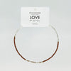 Mother of Pearl, Gold-Stone & Tan Crystal