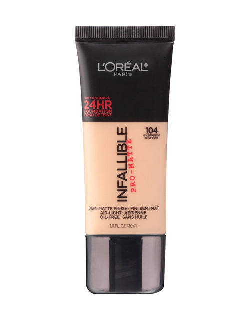Load image into Gallery viewer, L'OREAL Infallible Pro-Matte Foundation - Golden Beige
