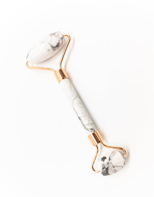 Load image into Gallery viewer, Copper &amp; Crystal Face Roller - Massager by Whyte Quartz
