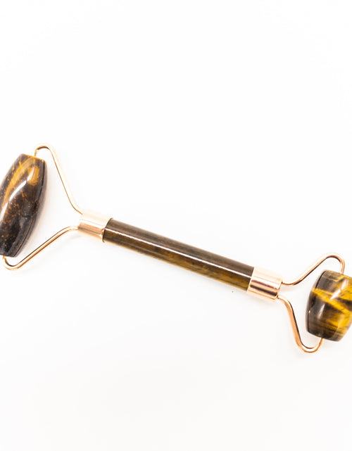Load image into Gallery viewer, Copper &amp; Crystal Face Roller - Massager by Whyte Quartz

