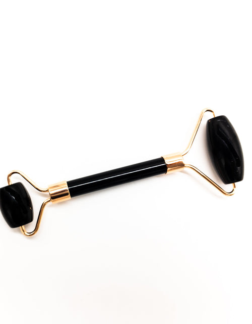 Load image into Gallery viewer, Copper &amp; Crystal Face Roller - Massager by Whyte Quartz
