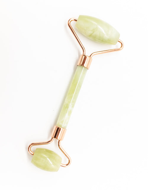 Load image into Gallery viewer, Copper &amp; Crystal Face Roller - Massager by Whyte Quartz
