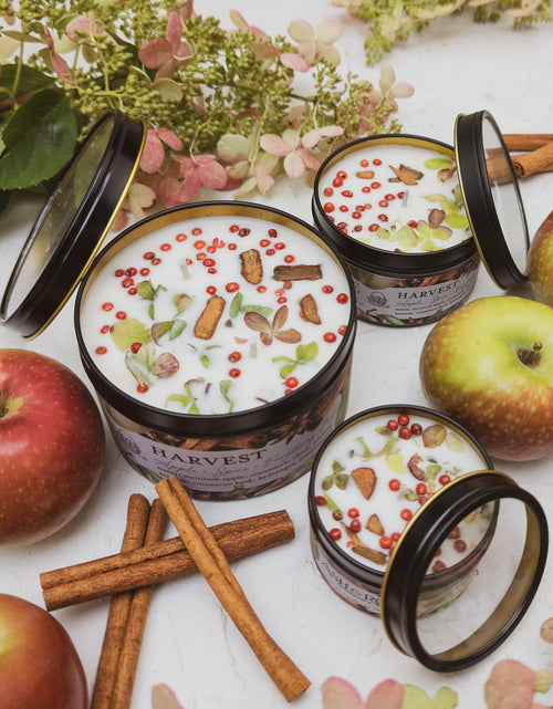 Load image into Gallery viewer, HARVEST Apple Spice Candle by Ash &amp; Rose
