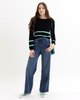 Black Pop Stripe