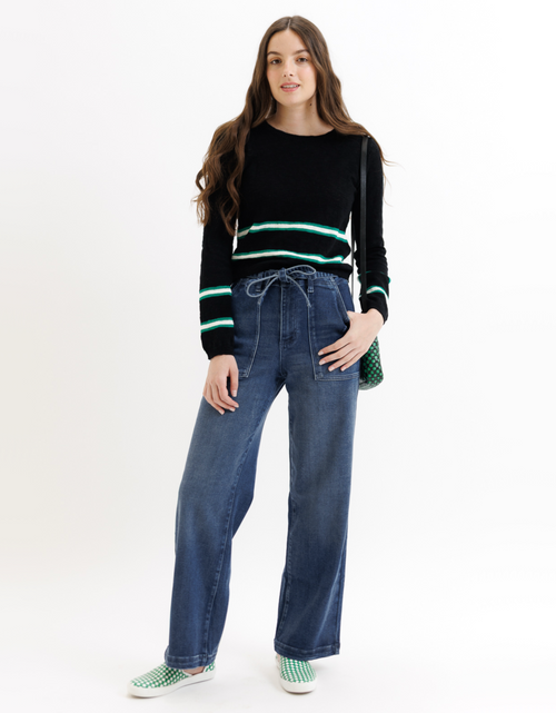 Load image into Gallery viewer, Round Trip Long Sleeve Crew

