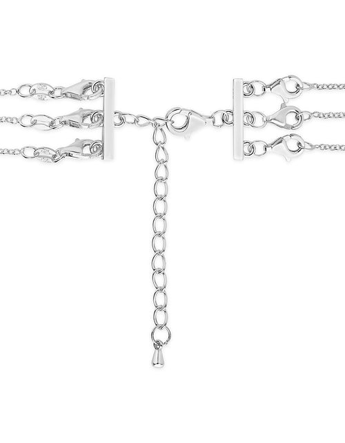 Load image into Gallery viewer, Sterling Silver 3 Layer Necklace Spacer by Sterling Forever

