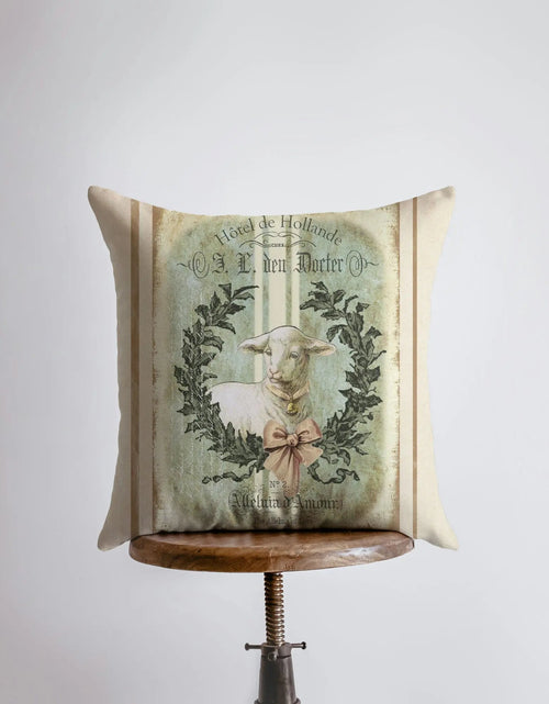 Load image into Gallery viewer, Lamb | Pillow Cover | Farmhouse Decor | Home Décor | Country Decor | Accent Pillow Covers | Throw Pillow Covers | Aesthetic Room Decor by UniikPillows
