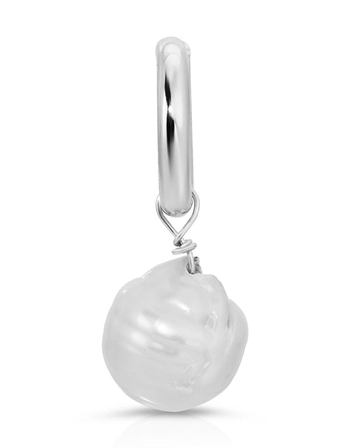 Load image into Gallery viewer, Large Baroque Pearl Pendant by eklexic jewelry
