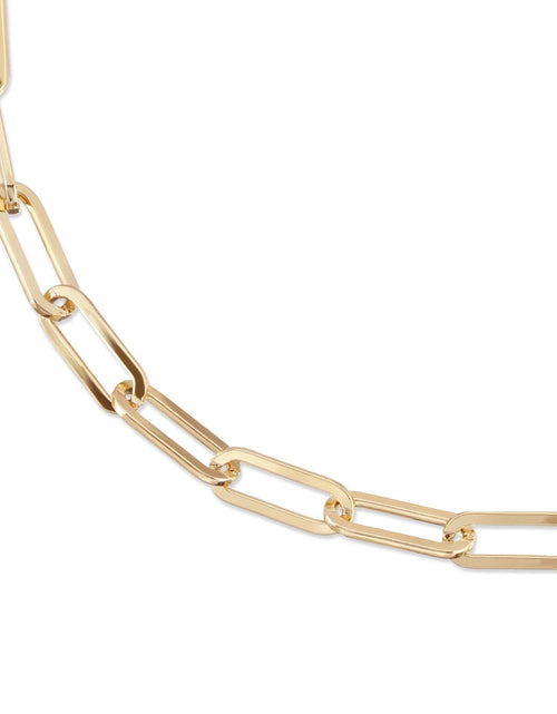Load image into Gallery viewer, Large Elongated Link Chain by eklexic jewelry
