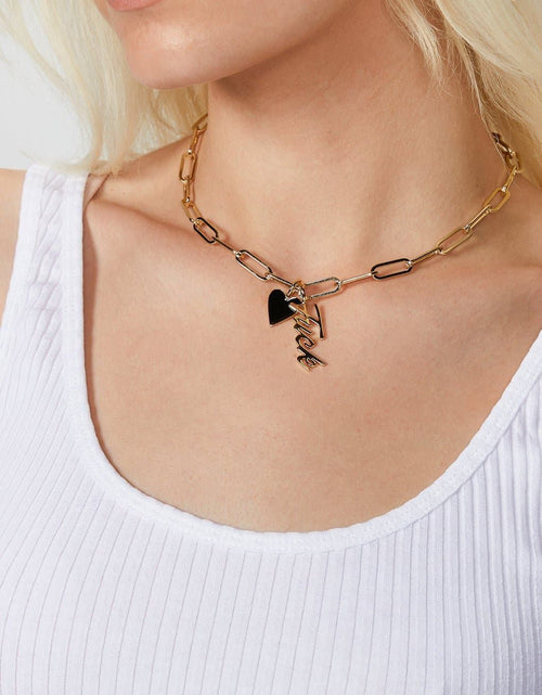 Load image into Gallery viewer, Large Elongated Link Chain by eklexic jewelry
