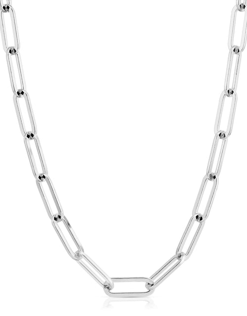 Load image into Gallery viewer, Large Elongated Link Eyewear Chain by eklexic jewelry
