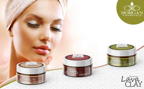 Load image into Gallery viewer, Moroccan Green Lava Clay Mask 100 gram by Morgan Cosmetics
