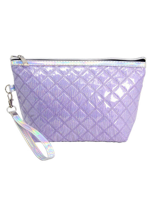 Load image into Gallery viewer, Quilted Shiny Puffer Pouch Bag by Madeline Love
