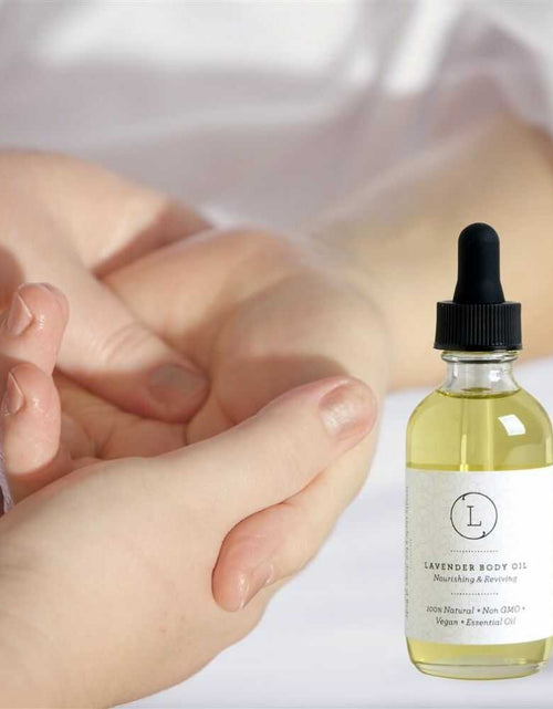 Load image into Gallery viewer, Lavender Body Oil, Natural Moisturizing Body Oil by Lizush
