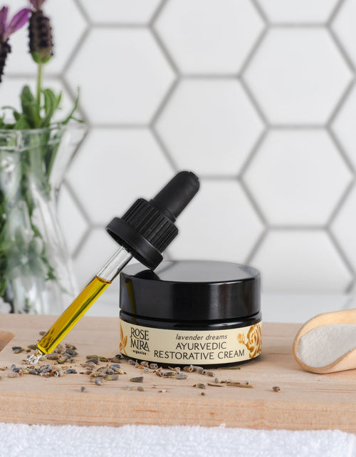 Load image into Gallery viewer, Lavender Dreams - Ayurvedic Restorative Moisturizing Cream by Rosemira
