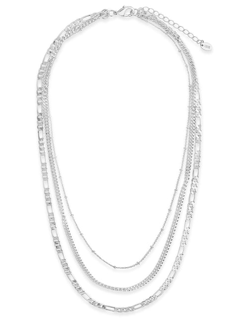 Load image into Gallery viewer, Simple Layered Chains by Sterling Forever
