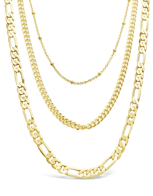 Load image into Gallery viewer, Simple Layered Chains by Sterling Forever
