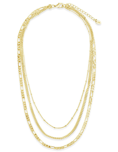 Load image into Gallery viewer, Simple Layered Chains by Sterling Forever
