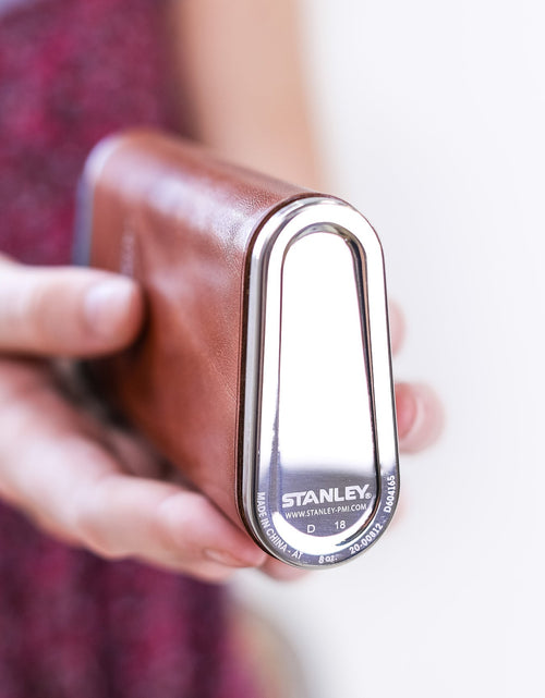 Load image into Gallery viewer, Leather Flask by Lifetime Leather Co

