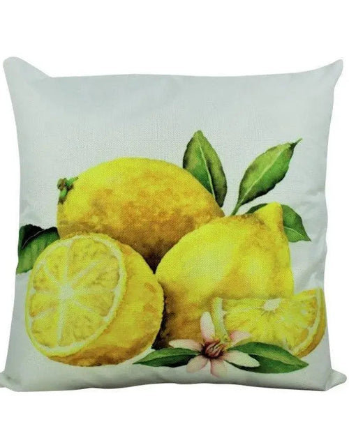 Load image into Gallery viewer, Lemons | Pillow Cover | Yellow Throw Pillows | Farmhouse Throw Pillows | Spring Pillow Covers | Cute Throw Pillows | Gift for her | Pillows by UniikPillows
