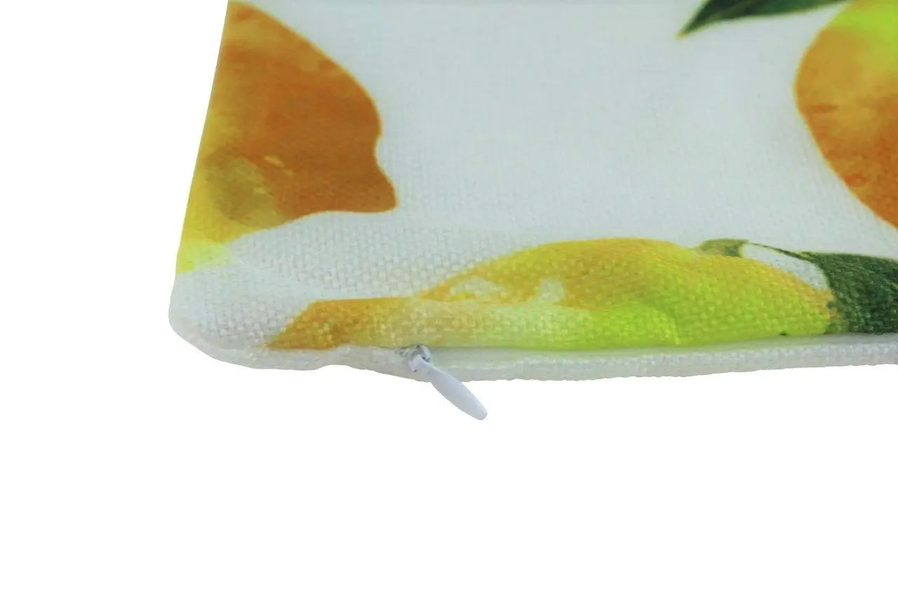 Lemons Repeat Pattern | Pillow Cover | Fruit | Yellow Lemons | Summer Decor | Home Decor | Farmhouse Decor | Bedroom Decor | Kitchen Decor by UniikPillows