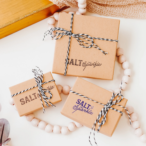 Load image into Gallery viewer, Letter Bead Wire Wrapped Initial Ring by Salt and Sparkle
