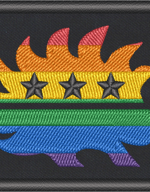 Load image into Gallery viewer, LGBTQ Morale Patch by Proud Libertarian
