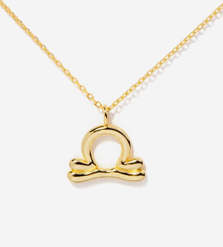 Libra Zodiac Necklace by Little Sky Stone