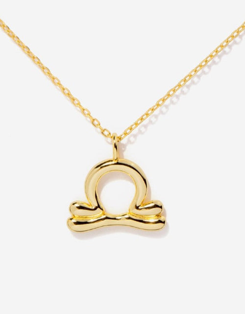 Load image into Gallery viewer, Libra Zodiac Necklace by Little Sky Stone
