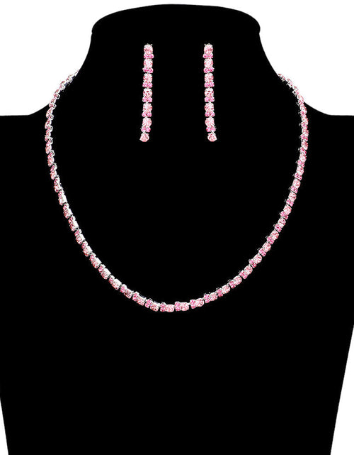 Load image into Gallery viewer, Rhinestone Cluster Jewelry Set by Madeline Love
