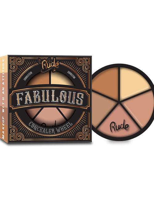 Load image into Gallery viewer, RUDE Fabulous Concealer Wheel - Light
