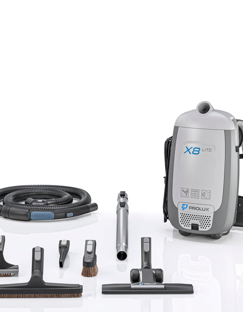Load image into Gallery viewer, Prolux X8 Lite Backpack Vacuum w/ Premium Tool Kit for Light Commercial Use by Prolux Cleaners
