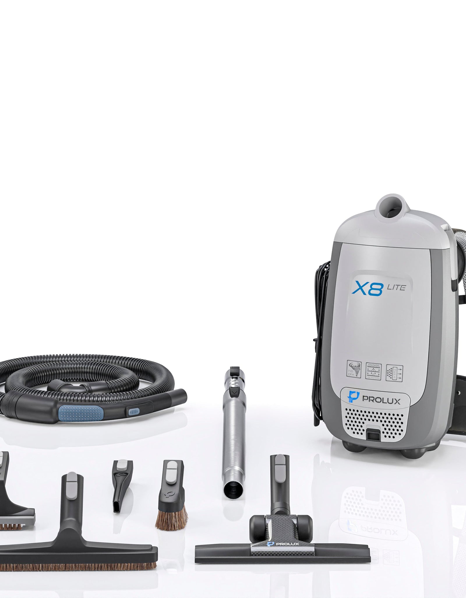 Prolux X8 Lite Backpack Vacuum w/ Premium Tool Kit for Light Commercial Use by Prolux Cleaners
