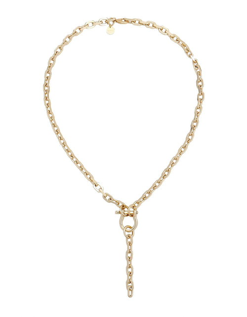 Load image into Gallery viewer, Livia Lariat Necklace by eklexic jewelry

