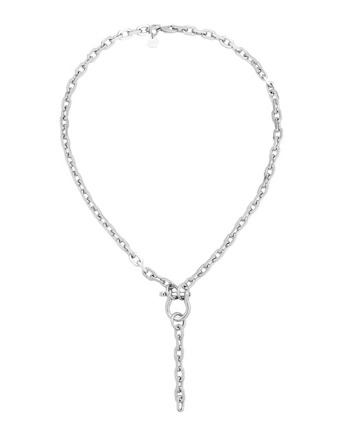 Load image into Gallery viewer, Livia Lariat Necklace by eklexic jewelry
