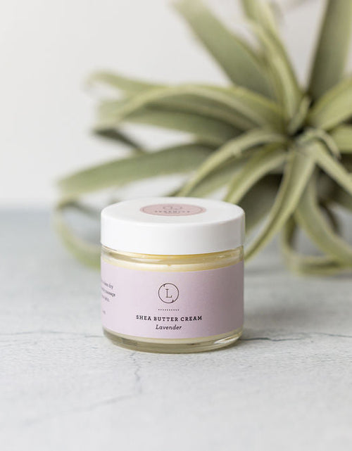 Load image into Gallery viewer, Lavender Shea Butter Body Cream by Lizush
