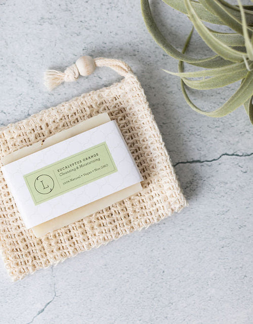 Load image into Gallery viewer, Eucalyptus Natural Handmade Soap Bar, Fresh Cold Process Soap by Lizush
