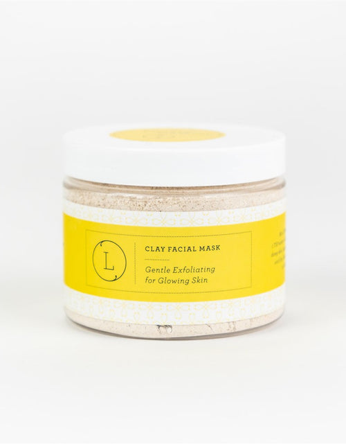 Load image into Gallery viewer, Natural Clay Facial Mask, Exfoliating Mask, Glowing skin Mask by Lizush
