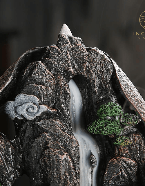 Load image into Gallery viewer, Lofty Mountain Incense Burner by incenseocean
